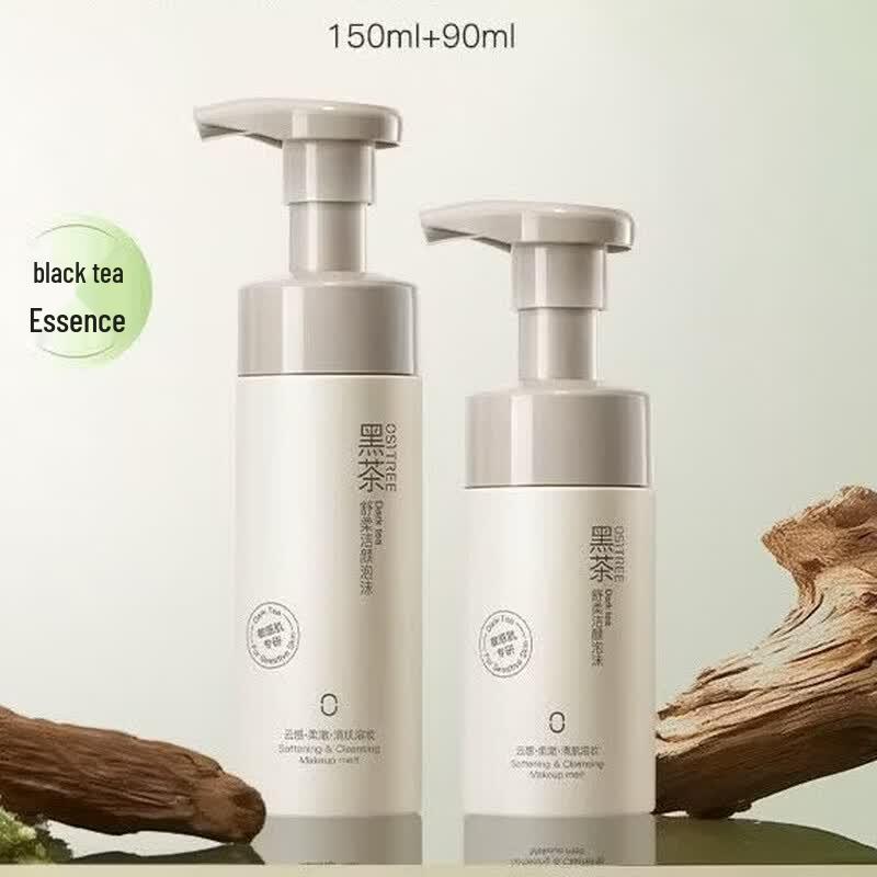 Набор очищающей пенки-мусса Ositree Black Tea Gentle Amino Acid Cleansing Foam Mousse