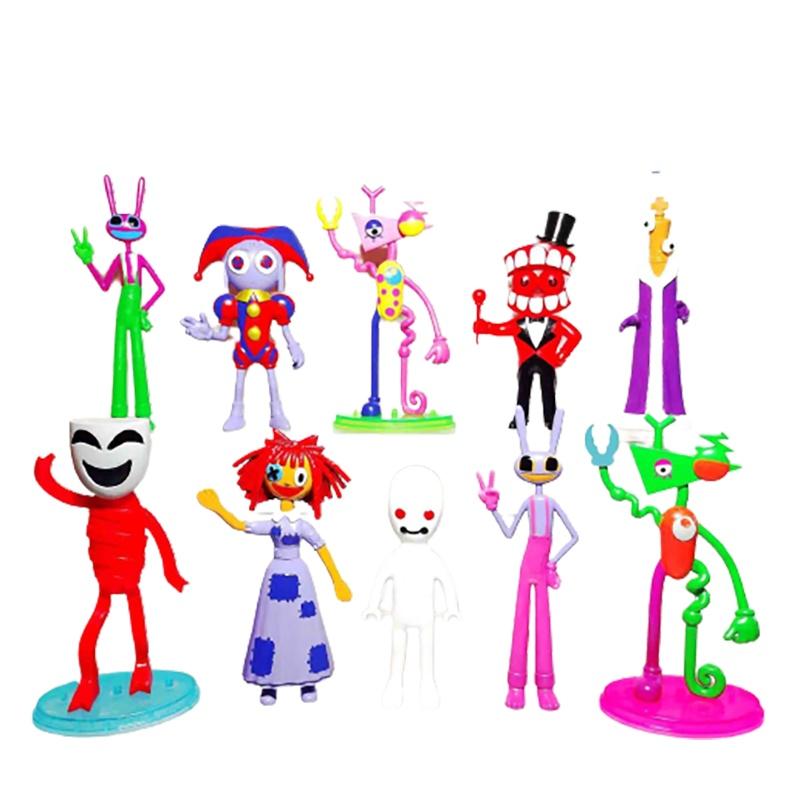 Prodotto Popolare Transfrontaliero Burattino a Mano Circo Digitale Giocattolo Per Decorazione Festa di Compleanno Bambole per Bambini Piccoli Regali