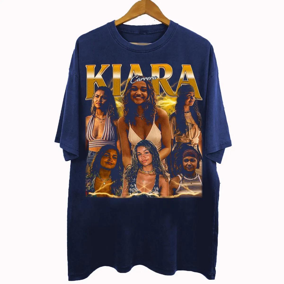

90s Retro Pirated Style Kiara Carrera T-shirt Kiara Carrera Outer Banks Unisex T-shirt Street Fashion Daily Wear S