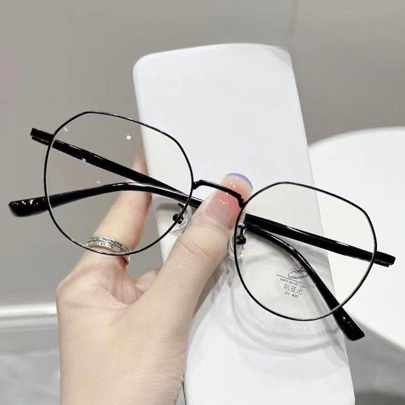Luxury Myopia Glasses Classic Vintage Anti-blue Light Eyeglasses Women Men Diopter Eyewear Prescription Glasses
