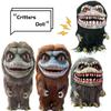 Critters Poseable Prop Doll Realistic Alien Latex Plush Toy For Bars And Stages 25cm/9.84in And 20cm/7.87in