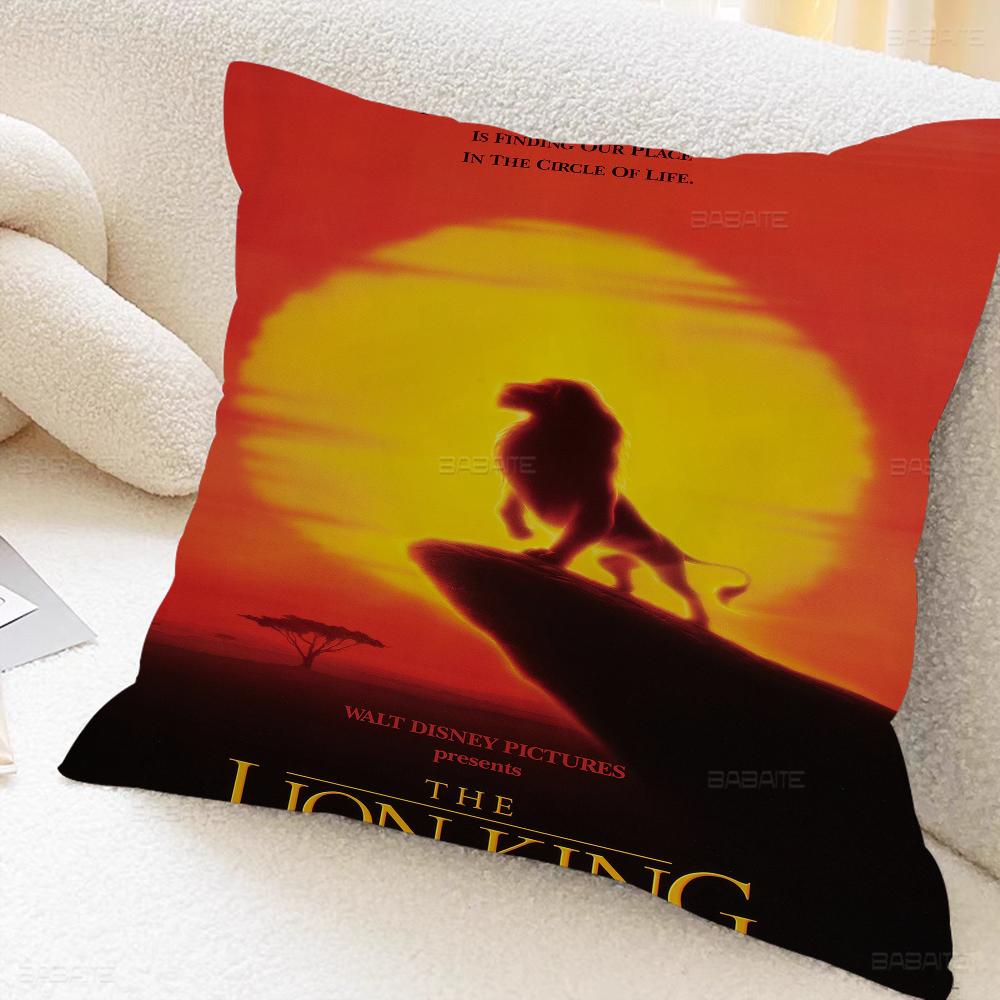 T-the L-lion-Kings Cushion Cover 30x50 Polyester Sofa Cushions Decorative Throw Pillows Home Decoration Pillowcover