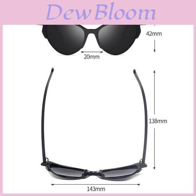 Elegant Women Fashion Vintage Retro Cat Eye Triangle Sunglasses Colorful Eyewear