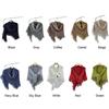 Knitted Triangle Shawl Winter Shawl Wraps High Quality Blanket Scarf for Women