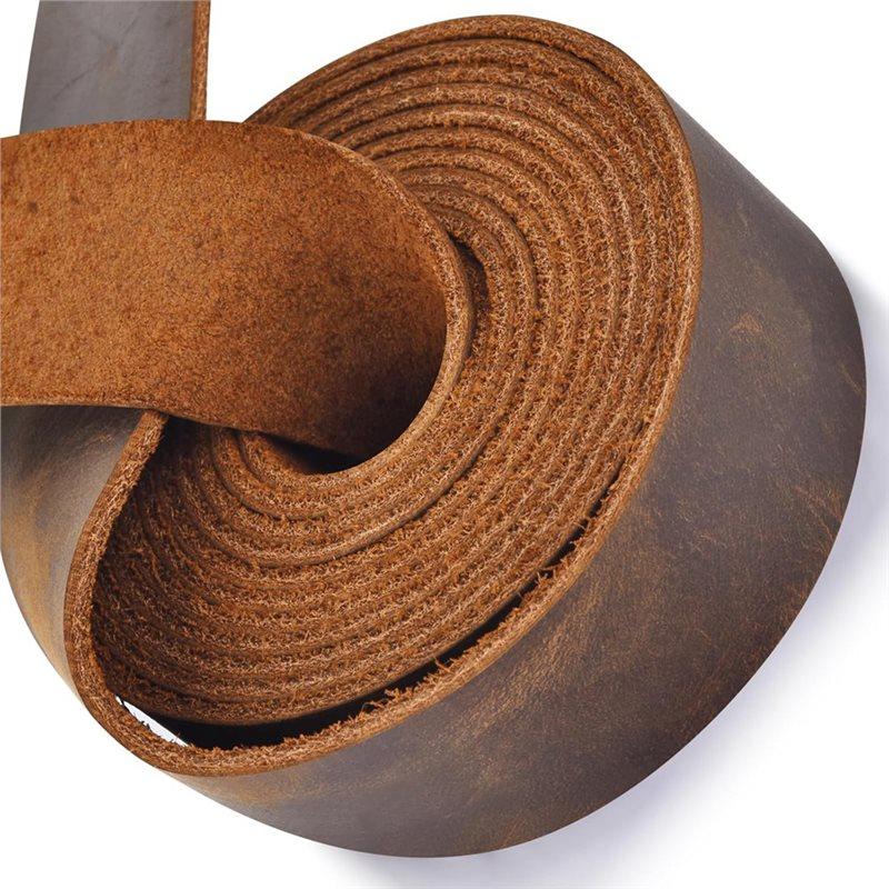 Fresh Leather Strap, For DIY Craft Projects, 1 Inch Inch Wide Flat Strips,For Belt, Garden Tools