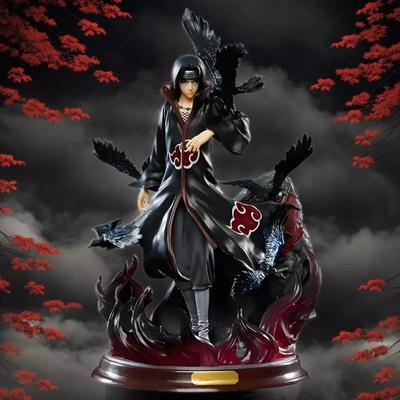 28cm Figurka Naruto Uchiha Itachi - Statuetka Kolekcjonerska Akatsuki PODŚWIETLANA Anime