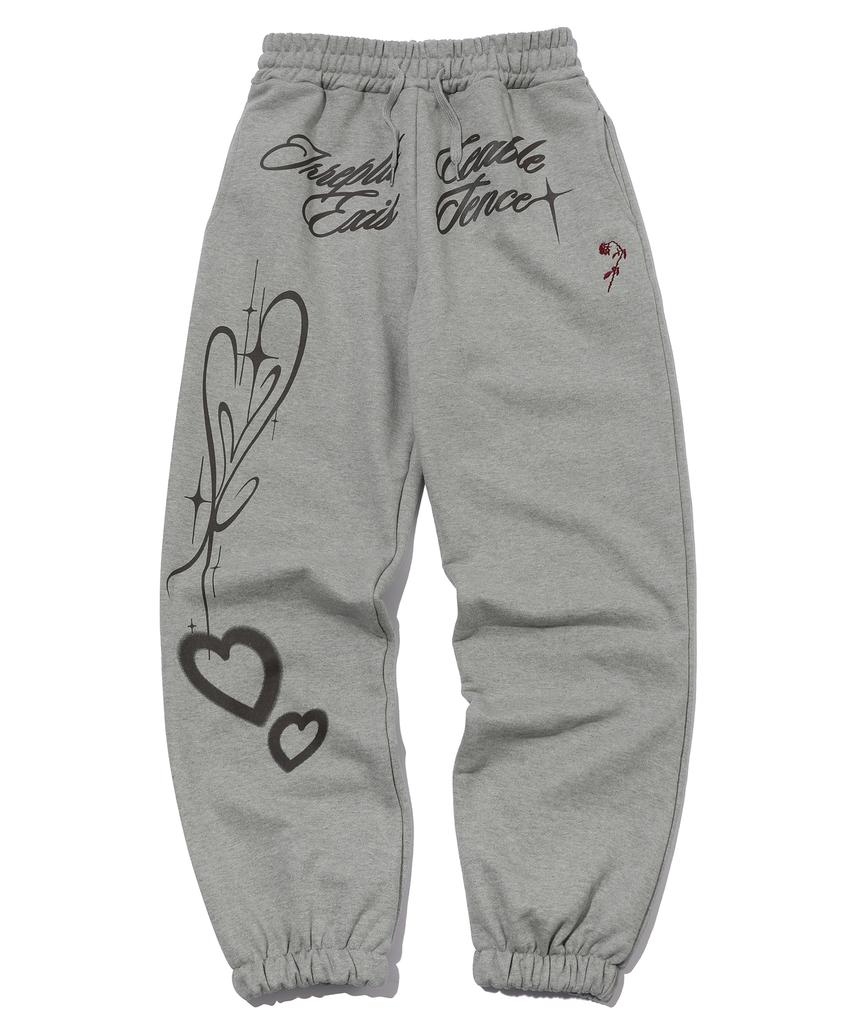 IFYOUWANT Only You Balloon Sweatpants Gray