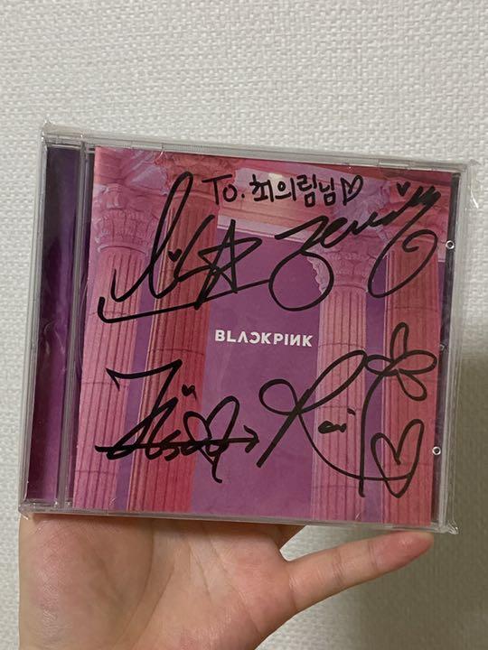 [USED] All BLACKPINK members' autographs