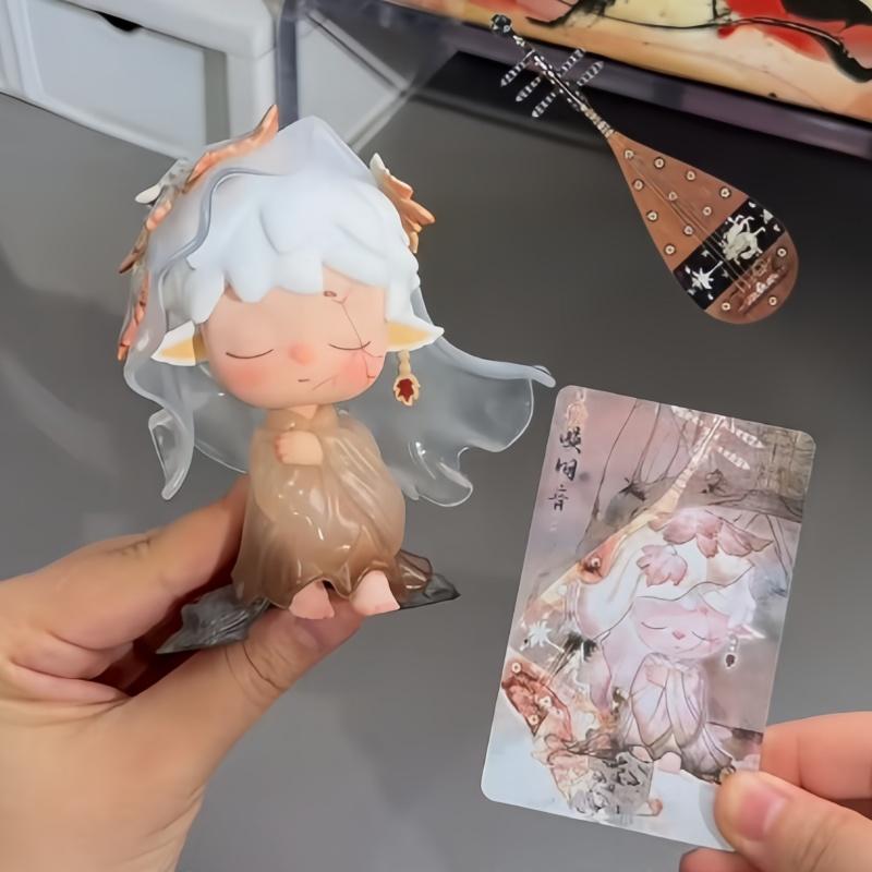 In Stock Latest Chinese Style Mimi Series   Cute Trendy Handmade Figurine Desktop Ornament Toys Birthday Gifts