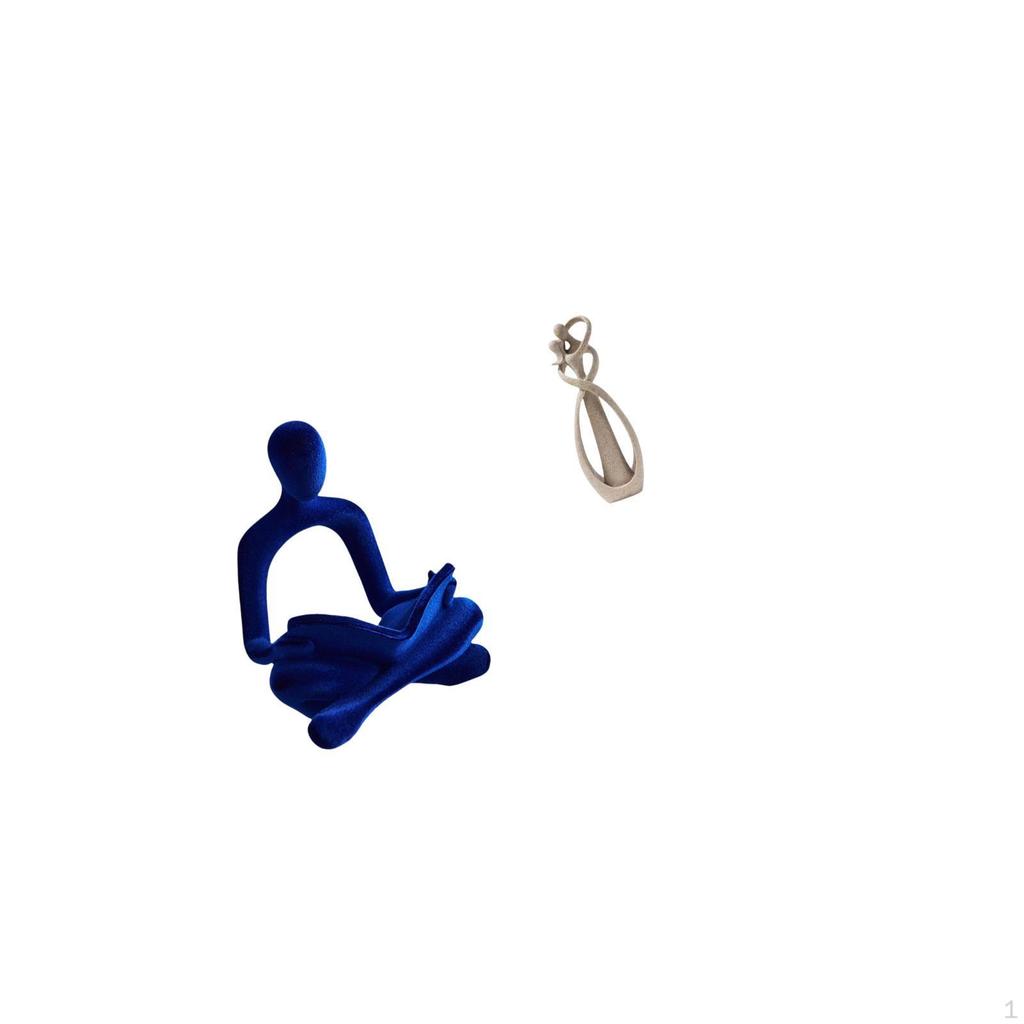 Abstract Thinker Lovers Figurine Sculpture Art Collection Desktop Ornament for Office Bar Wedding