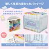 Sanrio Characters x Ohuhu Illustration Brush 80 Colors Pastel and Light Includes 1 Blender Pen and Markers, Type, (81 Markers), Professional-Use