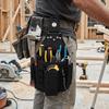 Solid Material Rotatable Quick Hang Hook Electrician Waist Belt Pouch  Daily Repair Scenarios