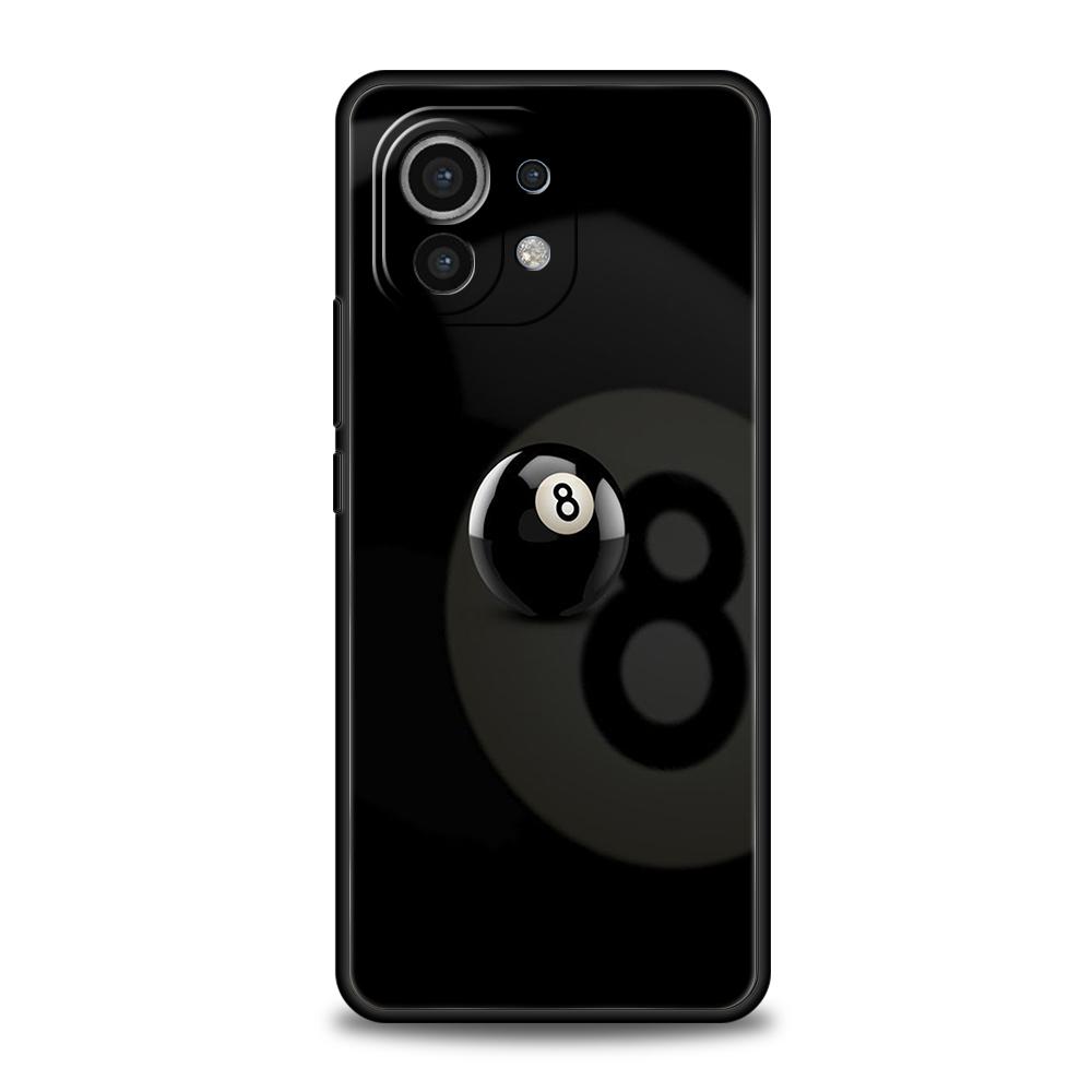 Phone Case Cover for Xiaomi Mi 17 Pro Max 15 14 13 12 11 Ultra 15T 14T 13T 12T Pro Lite Soft TPU Billiard Fashion Brand Number