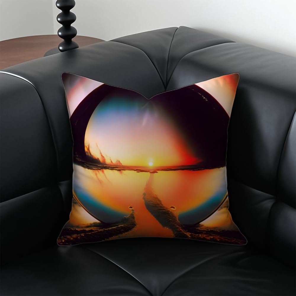 Cage the Elephant Album Cover Cushion Cover Pillow Case Antidustmite Invisible Zipper Silky Plush Cushion