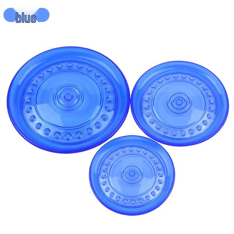 Durable TPR Flying Disc for Dogs - Bite-Resistant, Soft, Easy-to-Throw Training Toy for Outdoor Fun