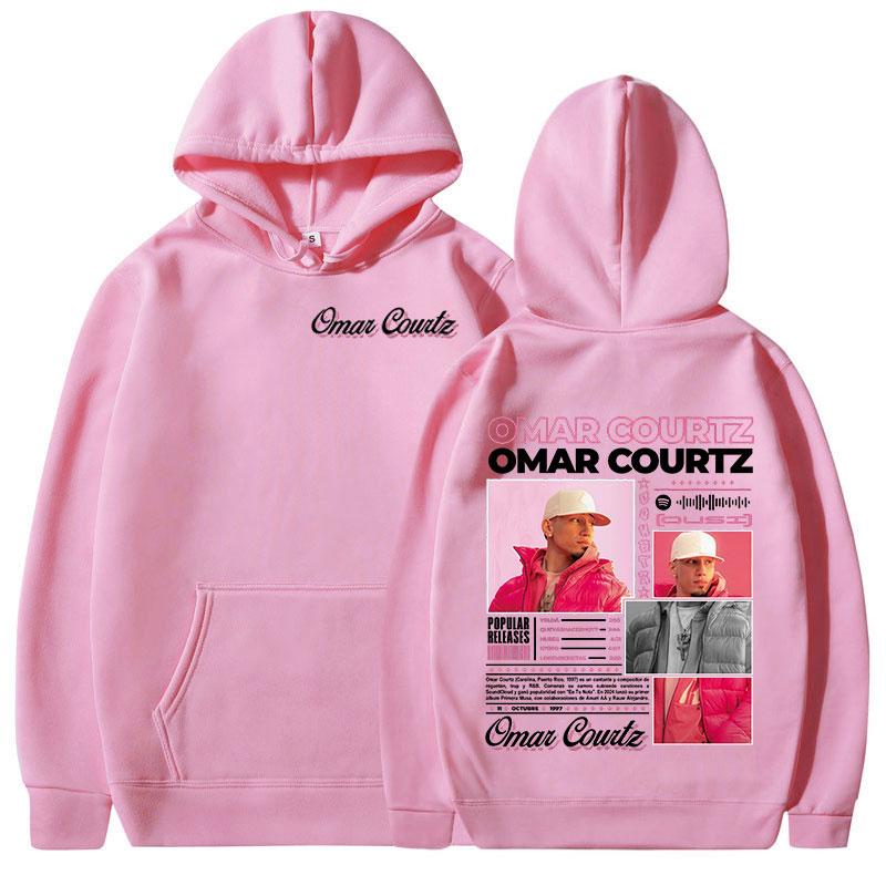 Omar Courtz Primera Musa Hoodies Men's Women Clothing Fashion Hip Hop Hooded Sweatshirts Casual Long Sleeves Oversized Pullovers