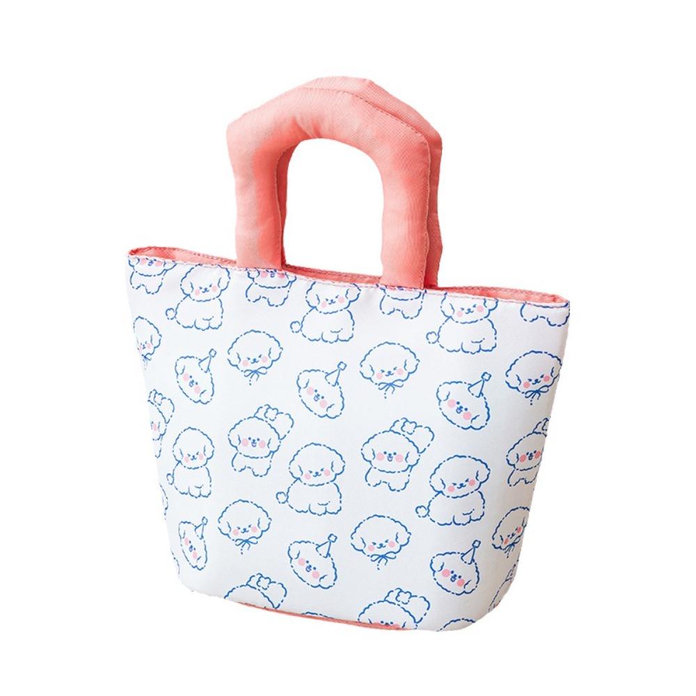 Portable Travel Food Bag Retain Freshness Picnic Bag Durable Cartoon Lunch Bag  School