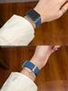 Leather loop For Apple Watch band Watchband Series Ultra 11/10/9/8/7/6/5/4/3/2 SE 38mm 40mm 41mm 42mm 44mm 45mm 46mm 49mm Strap