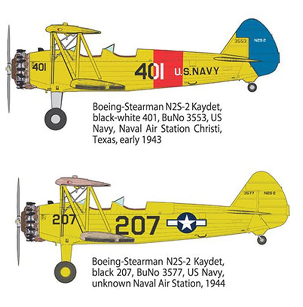 Roden 1/32 scale U.S. Boeing Stearman PT-13 Kadet biplane trainer plastic model kit (RE32633)