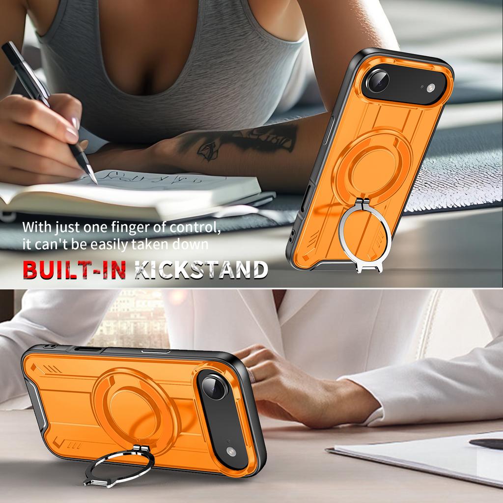 For MagSafe Charge Magnetic Phone Bag Case for Iphone Air 17 Pro Max 16 15 Plus 14 13 12 Pro Iphone17 Iphone16 Iphone15