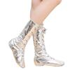 Zapatos de Jazz Suela Blanda PU para Niños y Adultos - Zapatos de Ballet de Cuero Negros para Niñas