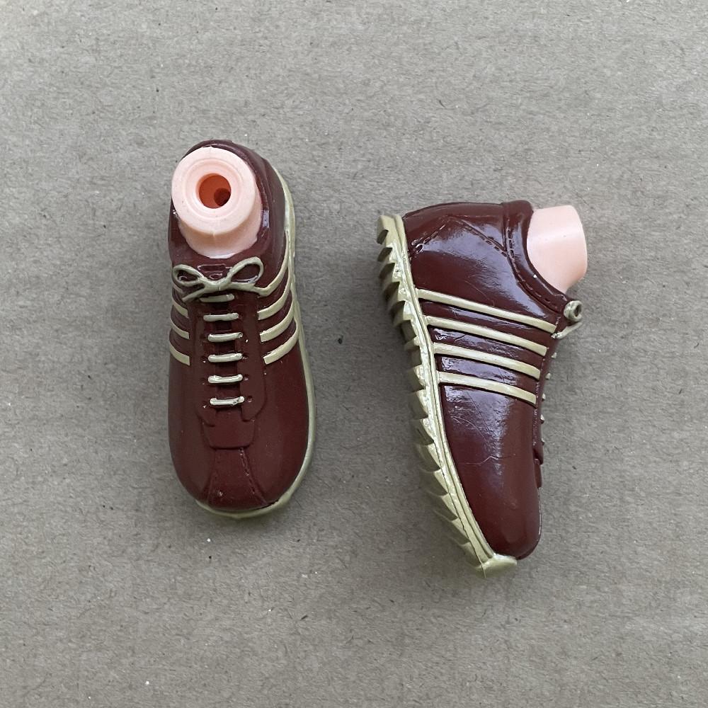 Original Gelenkige Bewegliche Körper Schuhe High Heels Bunte Schuhe Jungen Mädchen Sexy Großer Monat Puppenköpfe DIY Zubehör