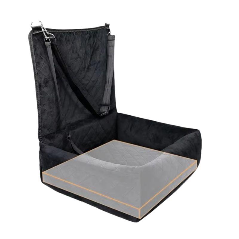 Pet Seat With 2 Side Pockets Automotive Cushion For Vehicles For Pet Car Seat Puppy RV SUV Truck Front And Backseat Travel