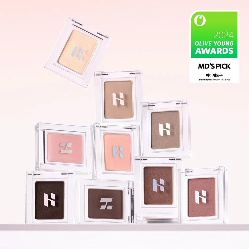Holika Holika My Fave Piece The Hidden Eye Shadow 3 Shades 001 Snow