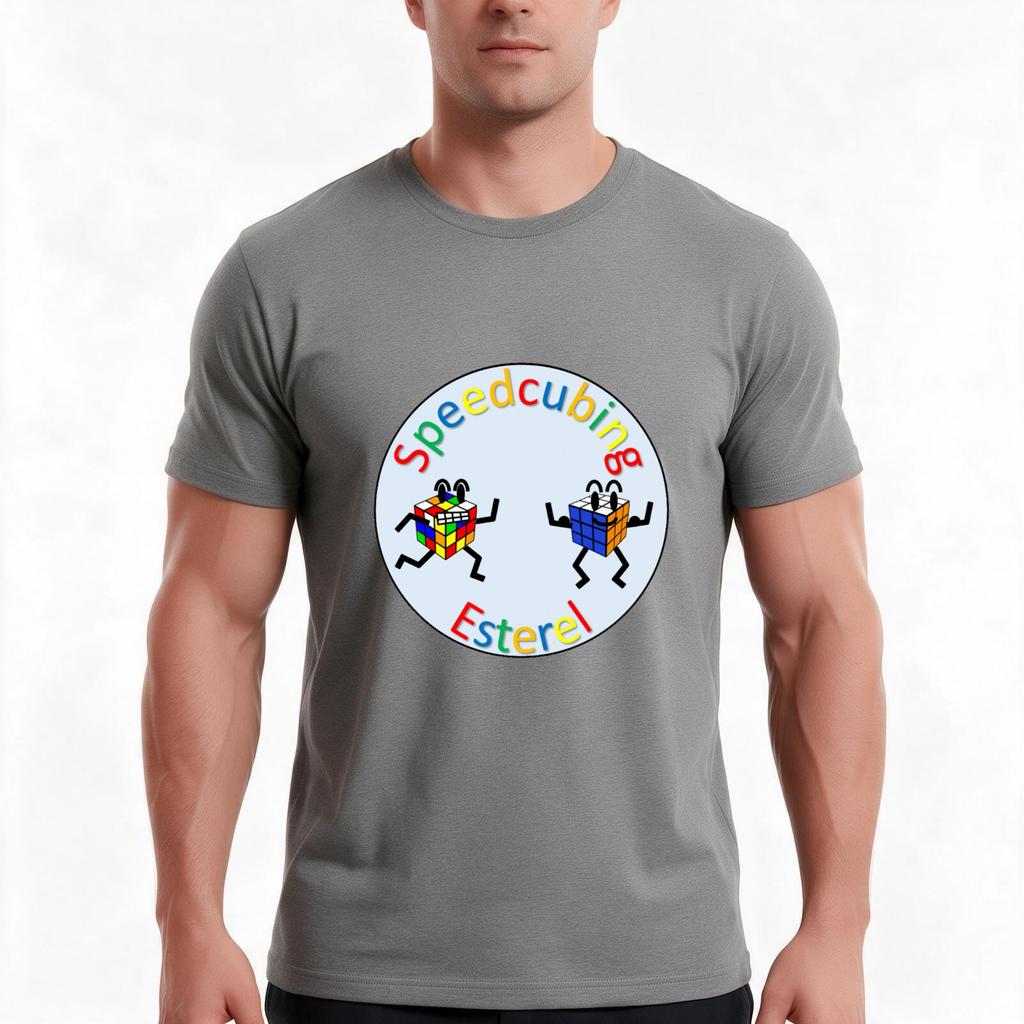 Speedcubing Esterel Tshirt Summer Casual Cotton Tee Oversized Streetwear Tops Vintage Graphic Print Loose Fit Short Sleeve