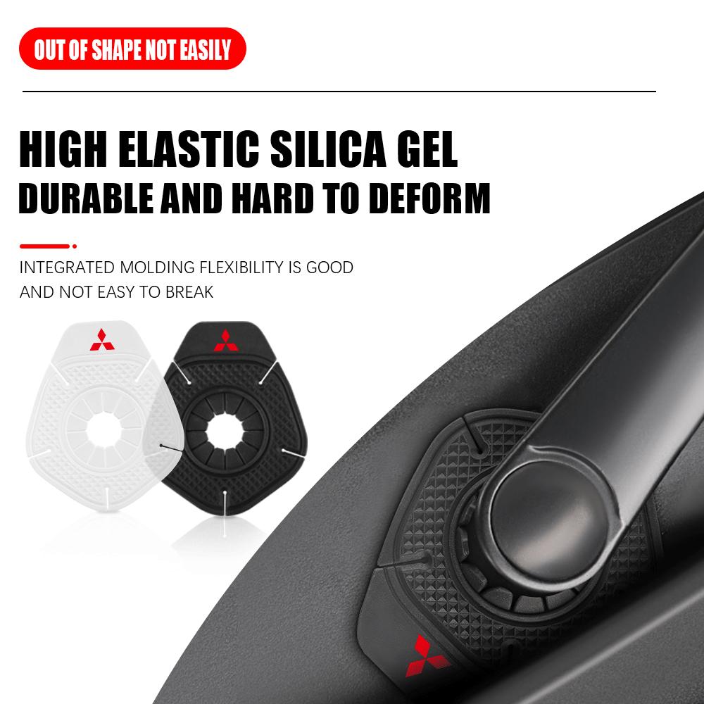 2PCS Auto Accessories Car Styling Windshield Wiper Hole Protective Covers For Mitsubishi Ralliart Outlander Pajero Eclipse ASX