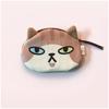 Cute Mini Cat Coin Purse Headphone Data Cable Lipstick Storage Bag Luxury Designer Wallet Clutch Bag for Women