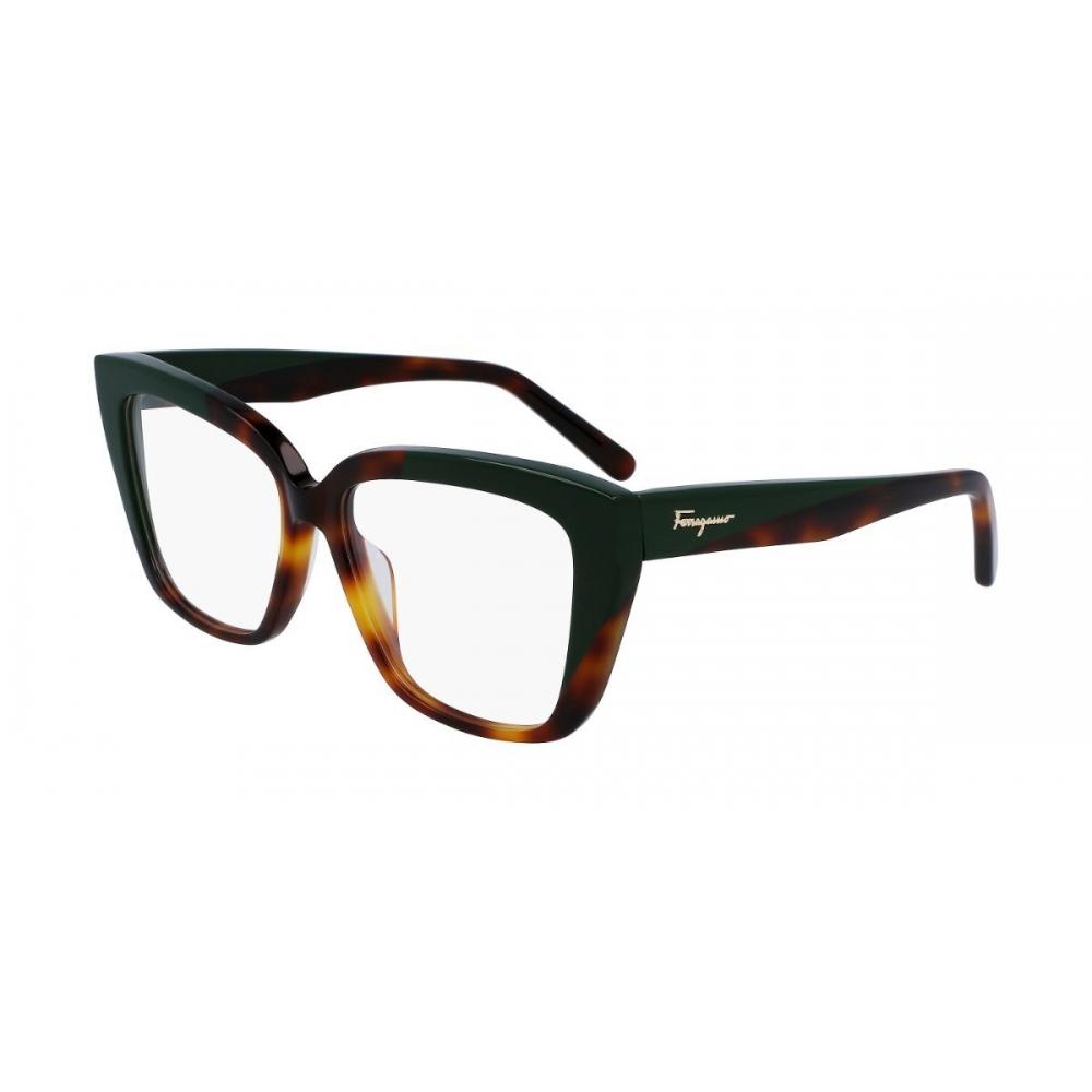 

Salvatore Ferragamo Sf 2939 220 Women Eyeglasses Dark Green Tortoise/54-15-140