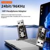 USB A to 3.5mm TRRS Audio Converter External Sound Card HiFi Sound Headphone Mic Adapter for Portable Laptop PC Use