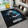 Goat M-Messi Football Sport Carpet Rug for Playroom Bedroom Living Room Sofa Home Decor,kid Game Area Rug Non-slip Floor Mat