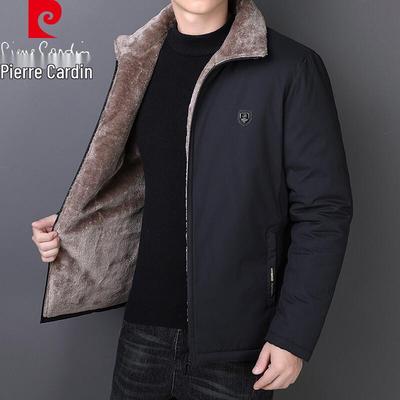 Men's Windproof Warm Stand Collar Cotton Jacket