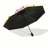 1pc Pom Pom Purin Automatic Opening and Closing Folding - A Good Choice for Gifts, Fashionable and Convenient Umbrella With Cute Cartoon Characters, D