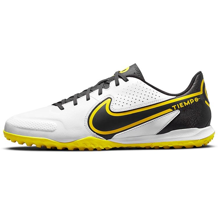 Nike Legend 9 Academy TF Turf Low-Top Soccer Shoes White Men s DA1191-107 EU 44.5