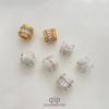 Zircon Inlaid Jewelry Spacer Beads - Strong Color Retention, Small Waist Lu Lu Tong Bead Materials