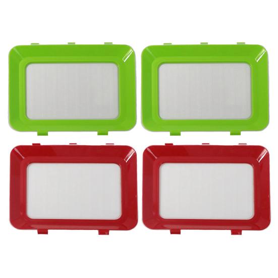 Cold Meat Containers for Fridge Vacuum Freshness Food Storage Tray BPA-Free Airtight Container for Meal Prep