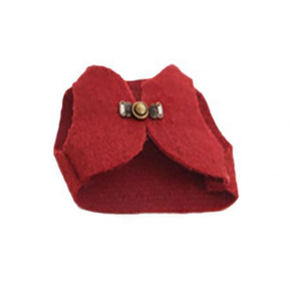 Woolen Hamster Vest Small Pet Coat Sleeveless Hamster Jacket with Retro Buckle Warm Pet Apparel for Hamsters Daily Outings Party