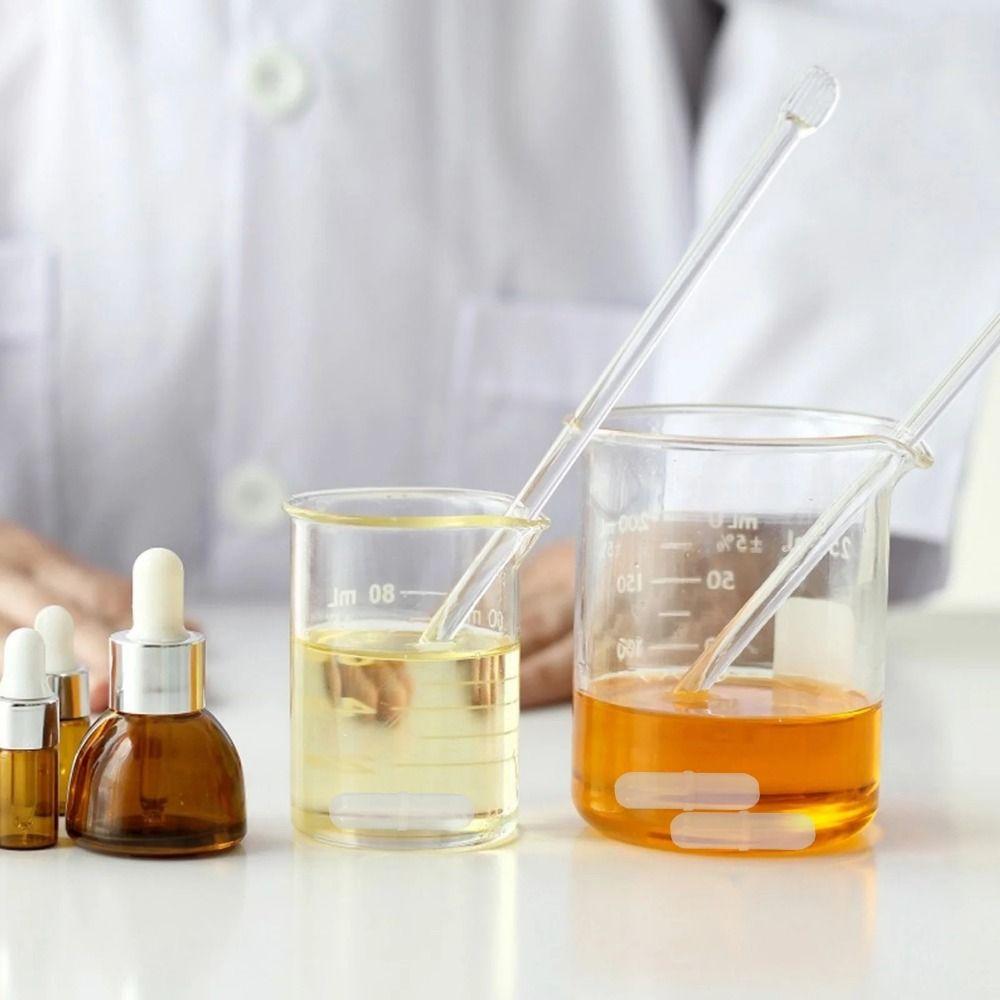 10Pcs PTFE Magnetic Stirrer Mixer 6-15mm Rotating Biological Stirrer Magnetic Stir Bars  Biology