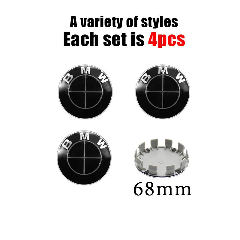 For BMW 5G314Pc 68mm 56mm Car Rim Cover Wheel Hub Center Caps Badge Emblem For BMW E90 E60 F18 E46 F30 F20 M2 M5 M3 E87 M4 X3 X5 Accessories