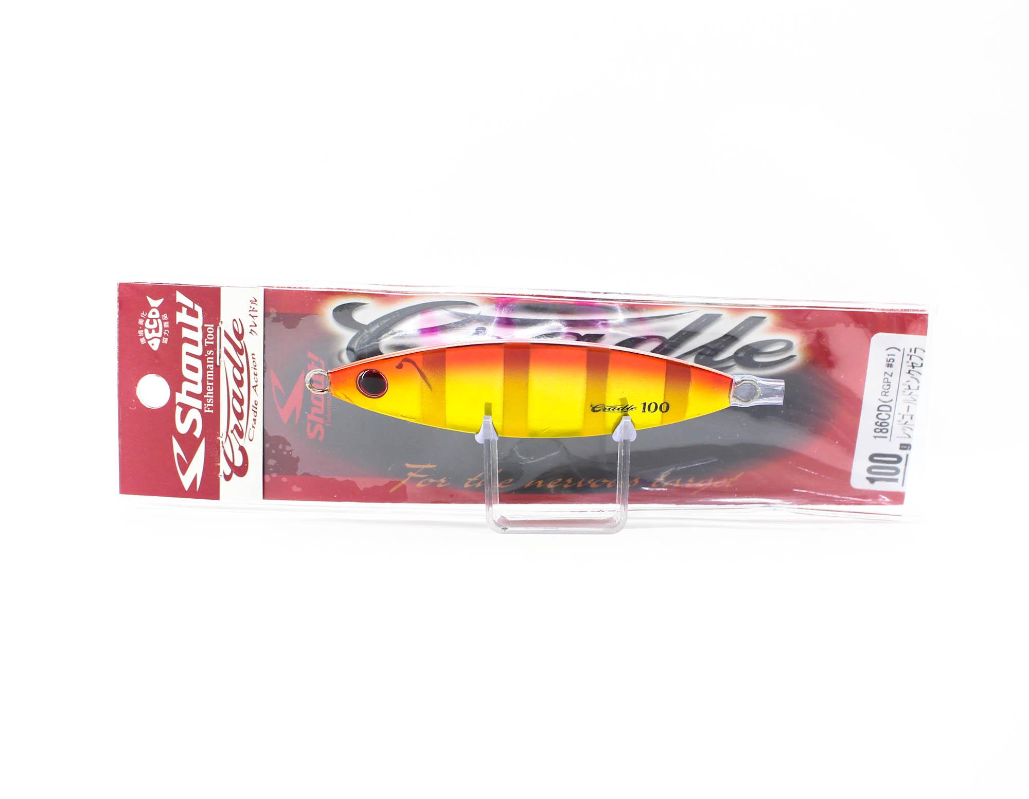 

Shout 186-CD Metal Jig Cradle Slow Fall 100 grams RGPZ (2745)