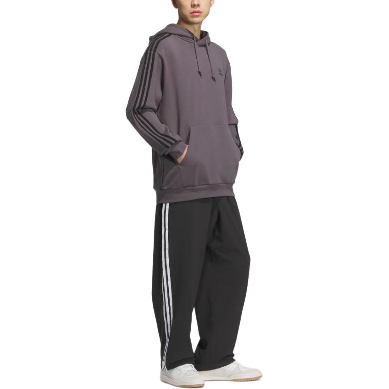 Adidas Originals FW25 Baggy Hoodie Men Hoodies Rock-Grey KD1861