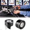 2.5Cm*1.5M Black Waterproof Tape Powerful Strong Rubber Seal Repair Tape