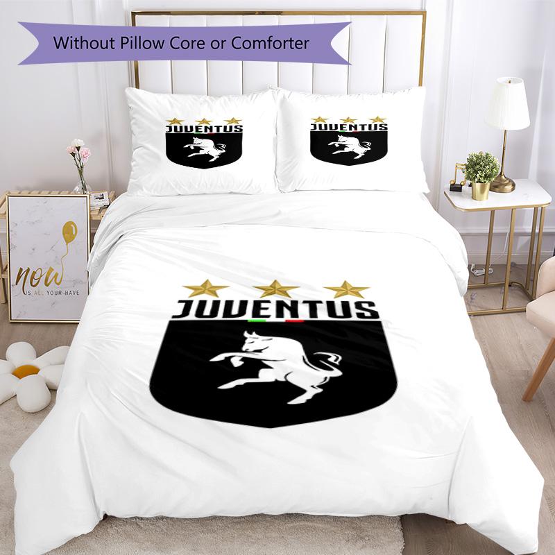 Juventus Bedding Set Breathable Duvet Cover With Pillowcases Home Decoration Birthday Gift