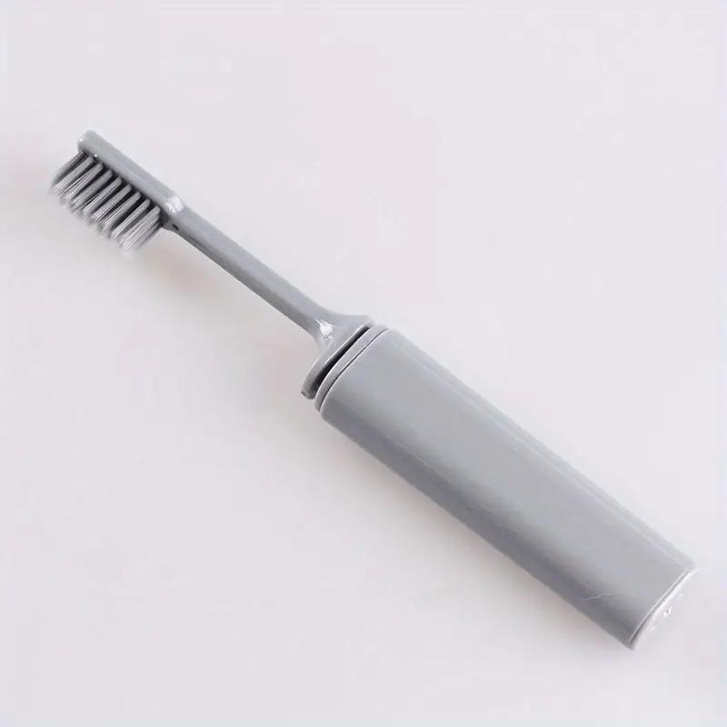 Travel Toothbrush Outdoor Camping Portable Folding Small Tooth Brush Traveling Toothbrushes for Adults Teeth Brushes