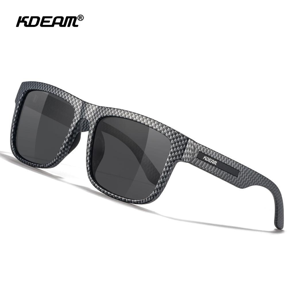 Polarized Sunglasses, Men'S And Women'S Square Sunglasses, Colorful Real Film Sunshades, Outdoor Driving Glasses