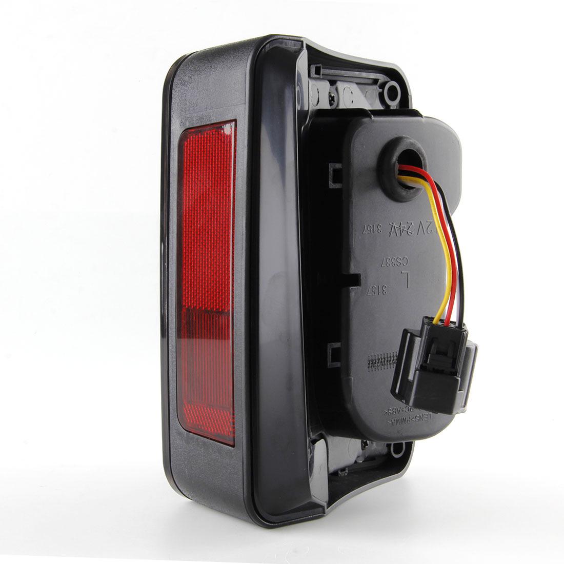 

Smoked Style LED Taillight Assembly for Wrangler: Modified Rearview & Turn Signal Light