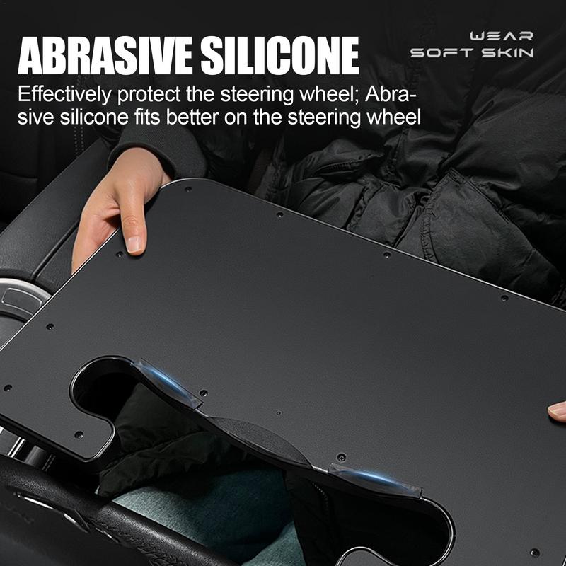 Steering Wheel Tray Car Food Tray Table For Eating Multipurpose Car Tray For Eating Working Car Laptop Mount Car Organizer Car